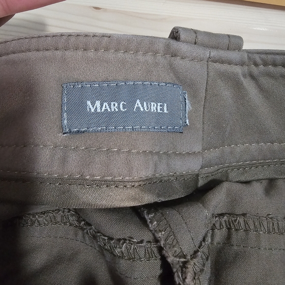 Marc Aurel Brown Wide-Leg Pants - Picture 9 of 9
